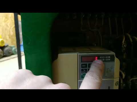 Подключение частотного преобразователя к токарному станку ТВ-4