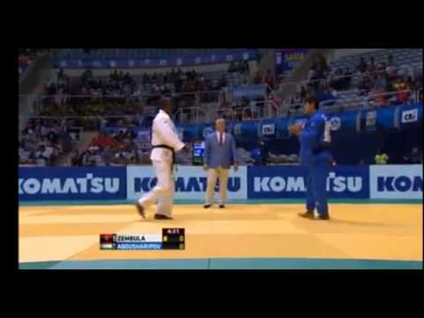 ZEMBULA, Helio (ANG) x ABDUSHARIPOV, Rasul (TJK) World Champions Judo Rio 2013