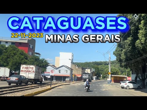 PASSANDO PELA CIDADE DE CATAGUASES-MG #cataguases #minasgerais #zonadamatamineira #riopomba #mg120