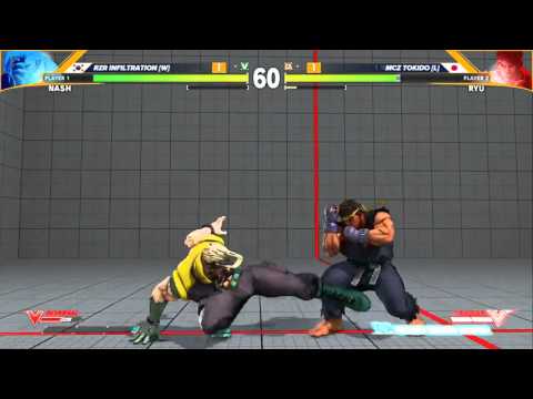 Infiltration (Nash) vs Tokido (Ryu) Grand Finals 6 [FR2016]