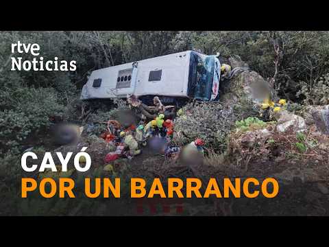 Un accidente de autobús deja al menos 83 heridos en Fogars de Montclús | RTVE Noticias