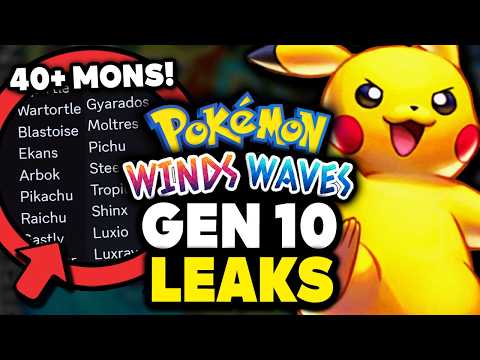 POKEMON NEWS! 40+ RETURNING Pokemon LEAKED For Gen 10! NEW 30th Anniversary Updates & More!