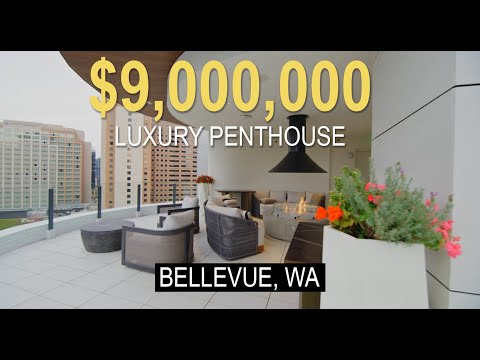 $9M Penthouse Tour | The Avenue Bellevue Ultra-Luxury Condo 🏙️✨
