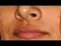 Actress Diljott Nose And Lips Closeup Vertically Edit