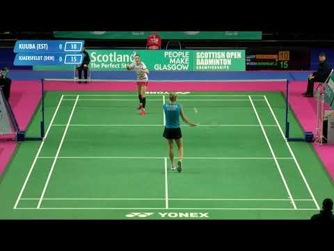 Women’s singles | Kristin Kuuba (EST) v Lina Højmark Kjaersfeldt (DEN) | Scottish Open 2018 - Day 2