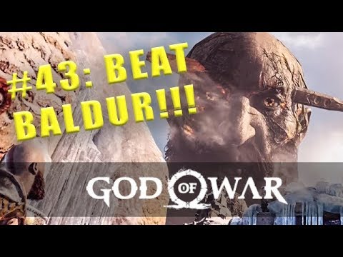 God Of War how to beat Baldur final boss fight - Walkthrough #43