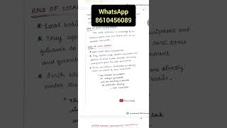 Notes available for school management and administration