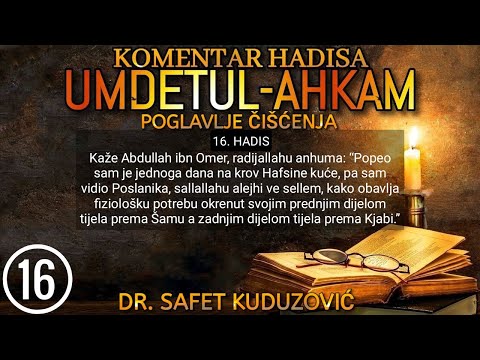 16. UMDETUL-AHKAM - Čišćenje vodom nakon fiziološke potrebe