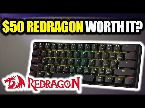 Is a $50 Redragon Keyboard Worth it? (Redragon K630 Unboxing and Review)