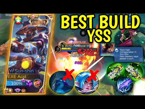 BEST BUILD COMBO YI SUN SHIN IN THIS SEASON | YOU MUST TRY | NEW BUILD YSS 2022 - MOBILE LEGENDS