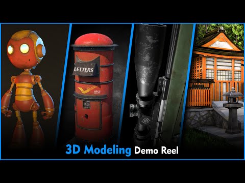 3D modeling Demoreel/Showreel 2022