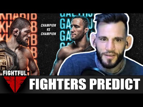 Fighters Pick: Khabib Nurmagomedov vs. Justin Gaethje | UFC 254