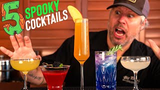 5 Spooky Halloween Cocktails to Try at Home | Perfect Drinks for your next party!