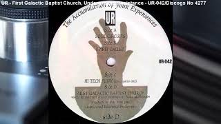 Music video thumbnail preview for UR - First Galactic Baptist Church (1997) by Underground Resistance