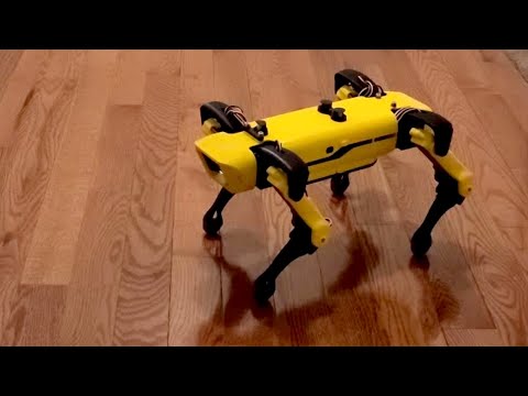 In Motion : NovaSM3 v5.2 : a Quadruped Robot Dog Spot Mini Clone
