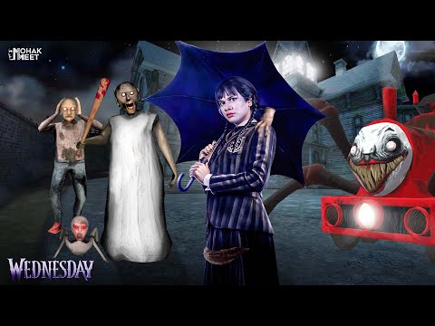 GRANNY - WEDNESDAY BANA BITWA SHORT FILM : ग्रैनी | CHOO CHOO CHARLES  HORROR GAME || MOHAK MEET