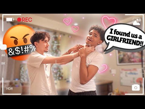 "I WANT A GIRLFRIEND" PRANK ON MY 🏳️‍🌈 BOYFRIEND!! *HE SLAPPED ME* (GAY COUPLE PRANK)