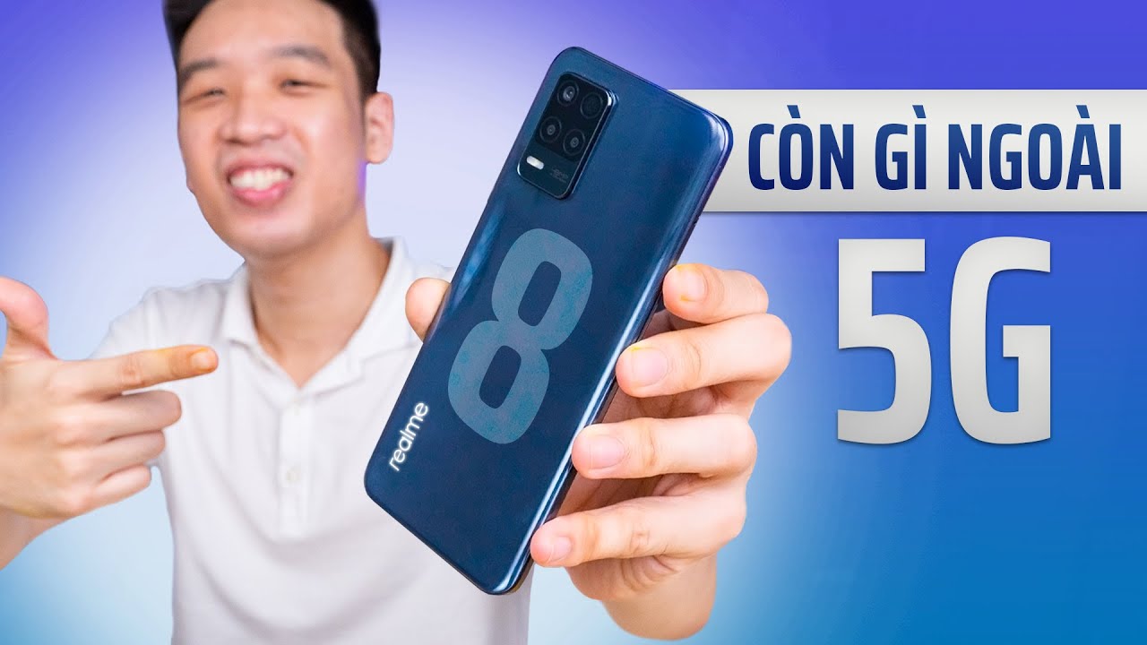 realme 8 5G mới toanh: Cuối cùng cũng có màn 90Hz, Dimensity 700 5G, giá...