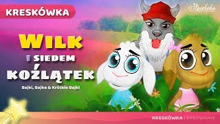 Wilk i siedem koźlątek | Bajka dla dzieci po Polsku