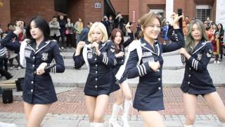 151115 마로니에공원 게릴라공연 워너비 - 전체차렷 직캠 (Wanna.B - Attention Fancam)