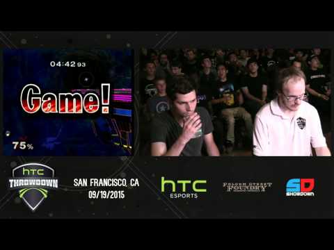 HTC Throwdown - Top 8 - Loser Quarters: COG MVG|Mew2King (Sheik) vs GC|Silent Wolf (Fox)