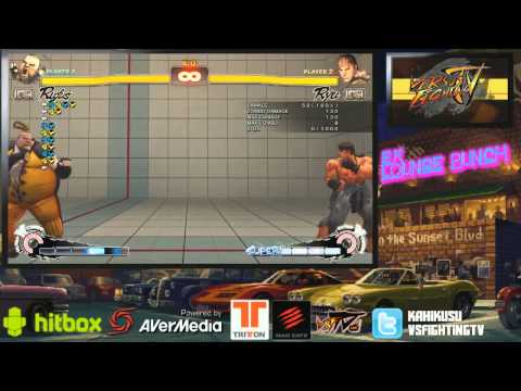 USF4 1.04 | Rufus glitch : Focus ~ Cancel ~ Grab/throw - HD