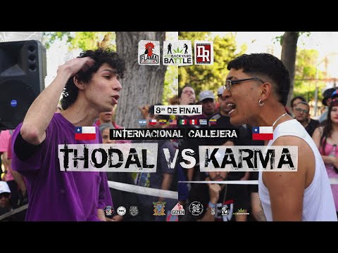 THODAL vs KARMA. 8os. 420 Backyard Battle Internacional Callejera 2022