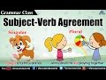 Grammar Class ~ Subject - Verb Agreement
