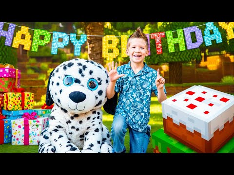 Preston Turns 6! Epic Minecraft Birthday and Knotts Berry Farm!!!