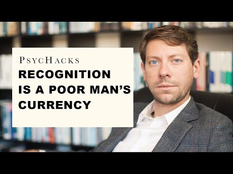 Recognition is a POOR MAN'S CURRENCY: the value of recognition is lower than you might think