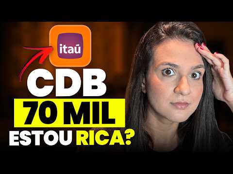 Investi R$70 MIL em CDB: Quanto rendeu no mês? (Descubra agora)
