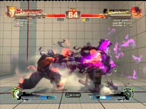 SSF4 AE : online_gamer79 (evil ryu) vs ilSupremo81 (guile)