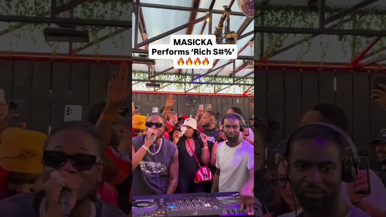 masickamusic performs ‘Rich S#%’ 🔥🔥🔥🔥#djagonline #teamag #ukdj #tiktokdj