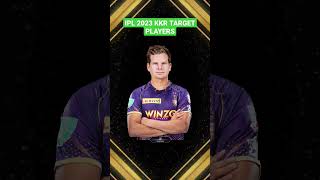 IPL 2023 KKR Team Targets Players list #shorts