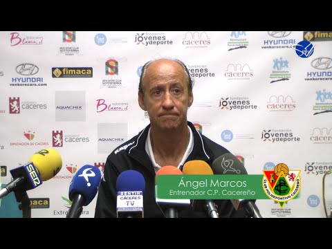 Ángel Marcos: CP Cacereño - Linares Deportivo (2ª'B' PlayOut 15/16)
