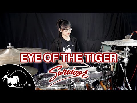 Eye Of The Tiger - Survivor Drum Cover ( Tarn Softwhip )