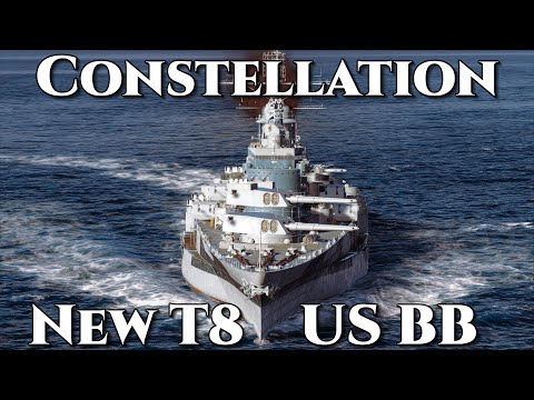 World of Warships: Constellation - New T8 US Battleship