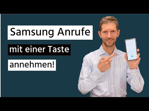 Anrufe mit Taste statt wischen annehmen (Samsung | Android)