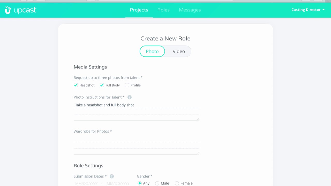 Post a casting call in Los Angeles | UpCast