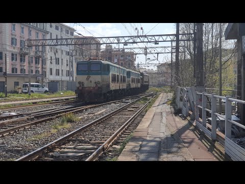 verso la salvezza altri due E.656, LIS Savona Parco Doria - La Spezia Migliarina