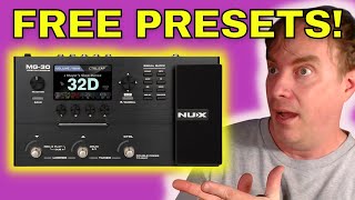 Video thumbnail for Best Multi Effects Pedal 2021 | NuX MG-30 FREE PRESETS by The Pedal Guy