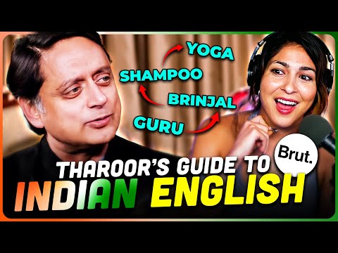 The Tharoor Guide To Indian English Reaction! | BRUT INDIA