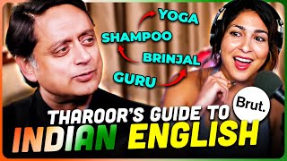 The Tharoor Guide To Indian English Reaction! | BRUT INDIA