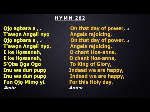 CCC Hymn 262 (Ojo agbara a...) CCC Redemption Parish,Winnipeg, Manitoba, CA