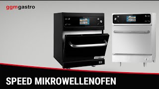 Four à cuisson accélérée - 3,5 kW - noir - incl. plaque à pizza, panier, plaque antiadhésive | cuisson 80 % plus rapide