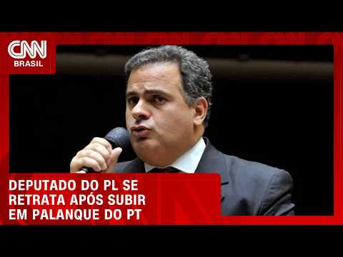 Deputado do PL se retrata após subir em palanque de governador petista | BASTIDORES CNN