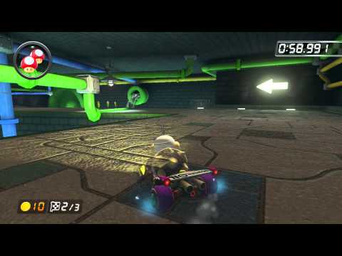 3DS Piranha Plant Slide - 2:03.828 - R£oN★ (Mario Kart 8 World Record)