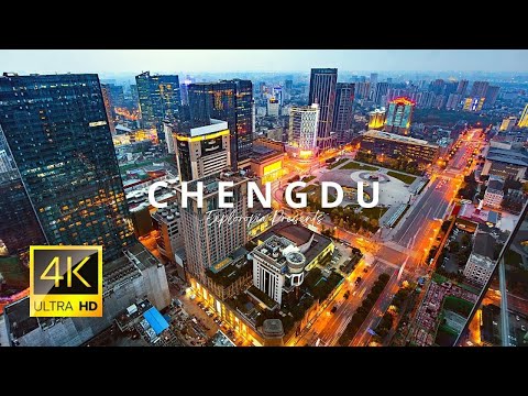 Chengdu, China 🇨🇳 em vídeo 4K ULTRA HD 60FPS por Drone