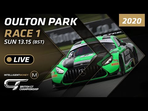 LIVE! - RACE 1 - BRITISH GT - OULTON PARK 2020