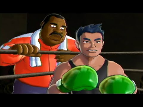 playing mike tyson's punch-out wii that isn't mike tyson's